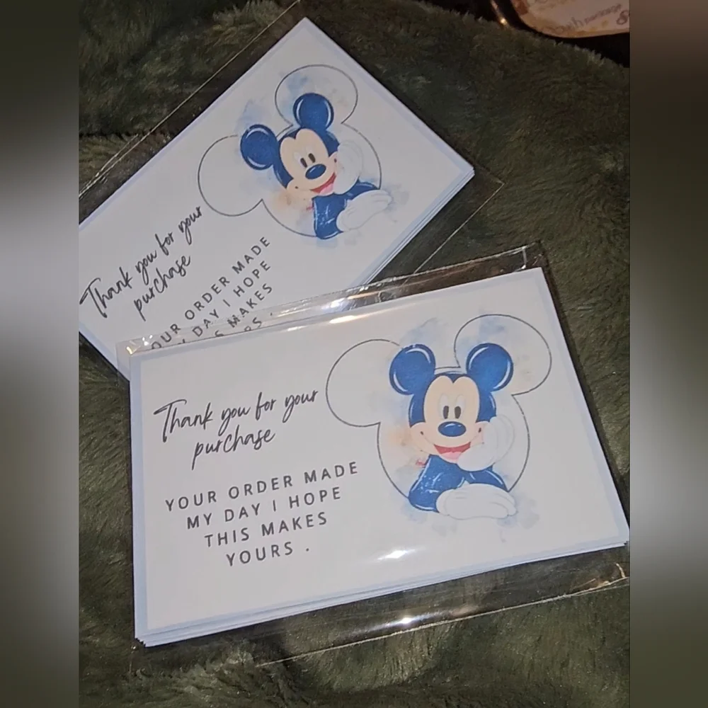 30 ct Mickey Mouse Thank You Cards